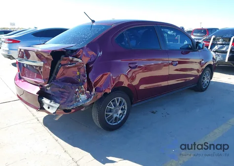 2020 Mitsubishi Mirage G4 Es z USA, uszkodzony, nr VIN ML32F3FJ7LHF09183